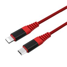 کابل تبدیل USB-C به لایتنینگ قرمز یونیتک مدل Y-C4048RD طول ۱ متر